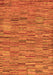 Abstract Orange Modern Rug, abs5269org