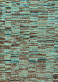 Abstract Light Blue Modern Rug, abs5269lblu