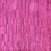 Square Machine Washable Abstract Pink Modern Rug, wshabs5269pnk