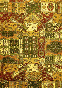 Southwestern Yellow Country Rug, abs526yw