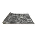 Sideview of Southwestern Gray Country Rug, abs526gry