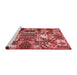 Country Red Washable Rugs