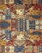 Abstract Brown Southwestern Rug, abs526