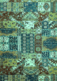 Southwestern Turquoise Country Rug, abs526turq