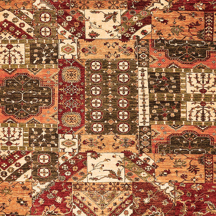 Southwestern Orange Country Rug, abs526org