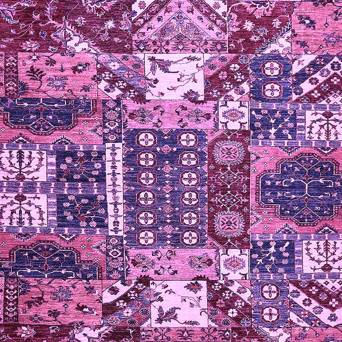 Machine Washable Southwestern Purple Country Area Rugs, wshabs526pur