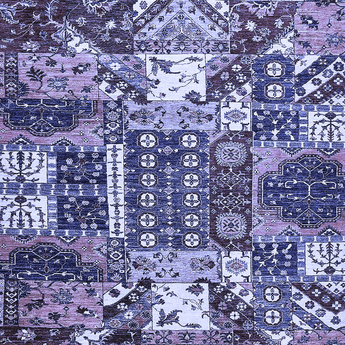 Southwestern Blue Country Rug, abs526blu