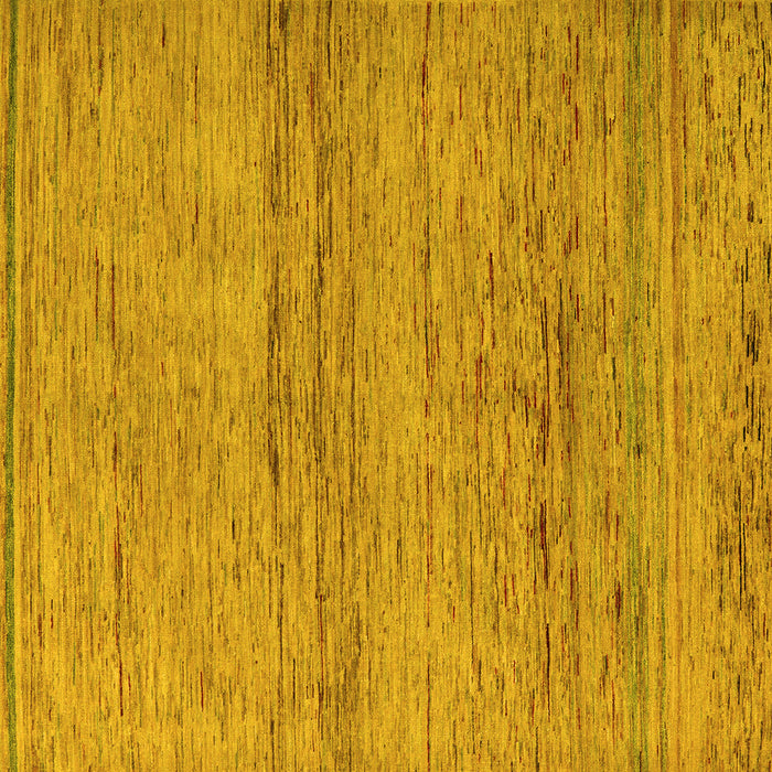 Square Machine Washable Abstract Yellow Modern Rug, wshabs5270yw