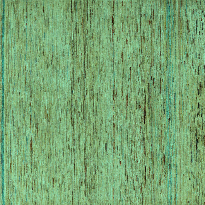 Square Abstract Turquoise Modern Rug, abs5270turq