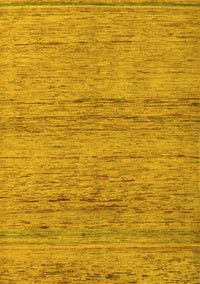 Abstract Yellow Modern Rug, abs5270yw