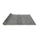 Sideview of Abstract Gray Modern Rug, abs5270gry