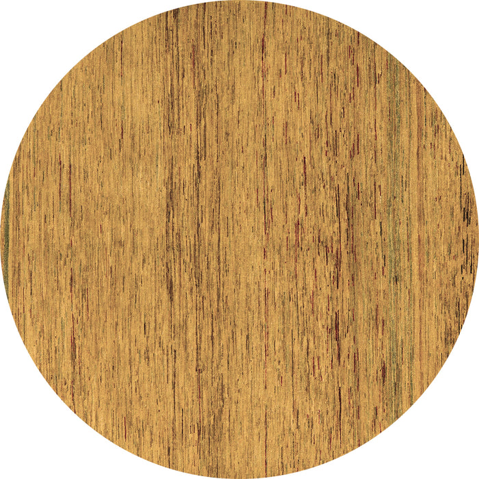 Round Abstract Brown Modern Rug, abs5270brn
