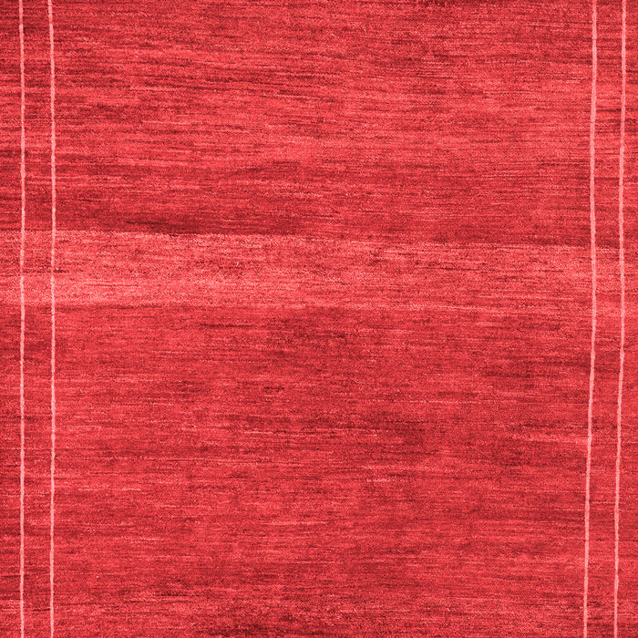 Machine Washable Abstract Red Modern Rug, wshabs5271red