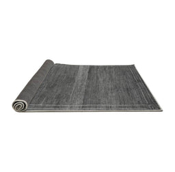 Sideview of Abstract Gray Modern Rug, abs5271gry