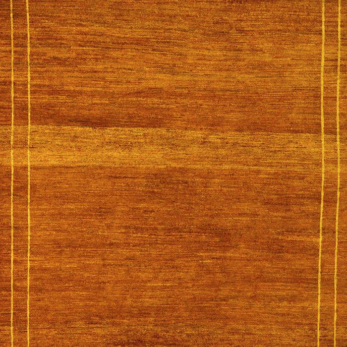 Machine Washable Abstract Yellow Modern Rug, wshabs5271yw