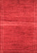 Abstract Red Modern Area Rugs