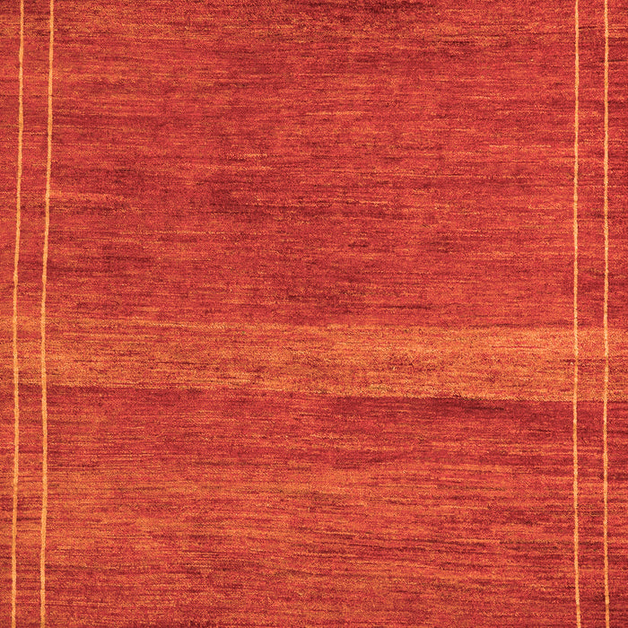 Abstract Orange Modern Rug, abs5271org
