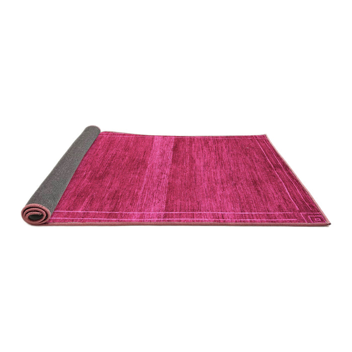 Sideview of Abstract Pink Modern Rug, abs5271pnk