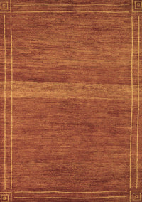 Abstract Brown Modern Rug, abs5271brn