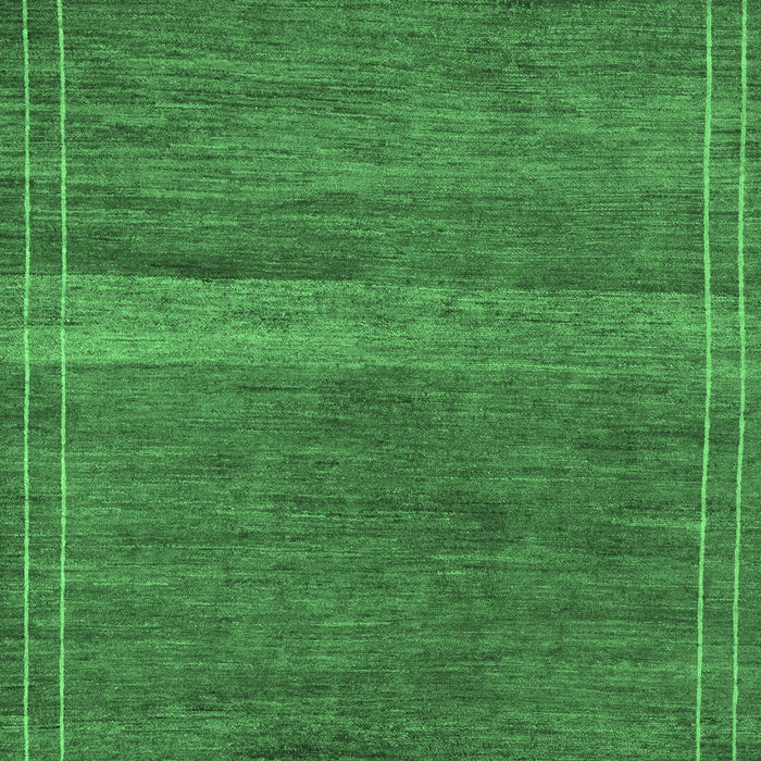 Machine Washable Abstract Emerald Green Modern Area Rugs, wshabs5271emgrn