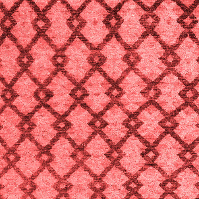 Abstract Red Modern Area Rugs