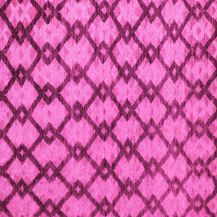 Square Abstract Pink Modern Rug, abs5272pnk
