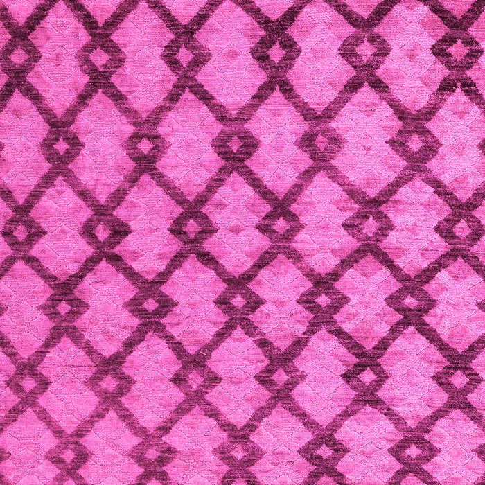Machine Washable Abstract Pink Modern Rug, wshabs5272pnk