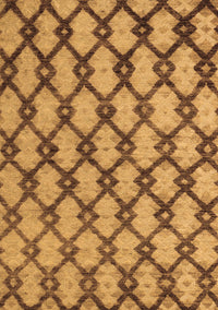 Abstract Brown Modern Rug, abs5272brn