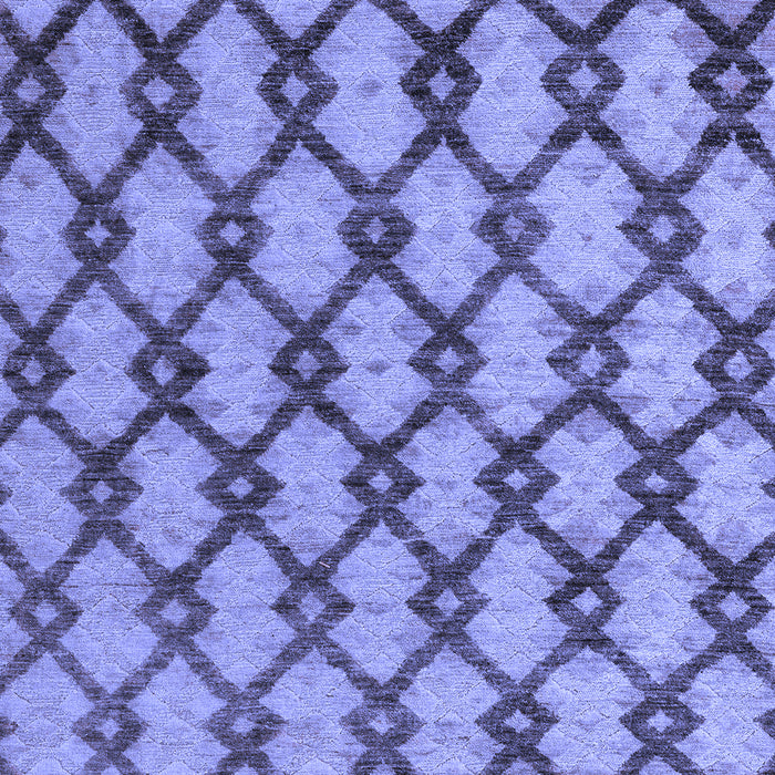 Abstract Blue Modern Rug, abs5272blu