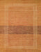 Abstract Orange Red Modern Rug, abs5273