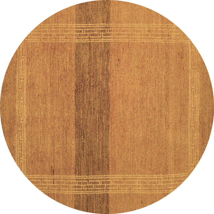 Round Machine Washable Abstract Brown Modern Rug, wshabs5273brn