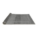 Sideview of Abstract Gray Modern Rug, abs5273gry