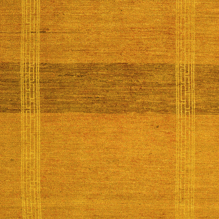 Abstract Yellow Modern Rug, abs5273yw