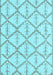 Machine Washable Solid Light Blue Modern Rug, wshabs5274lblu