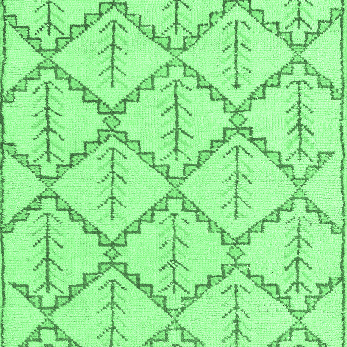 Machine Washable Solid Emerald Green Modern Area Rugs, wshabs5274emgrn