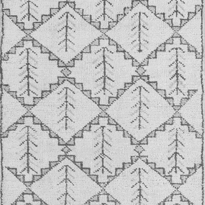 Solid Gray Modern Rug, abs5274gry