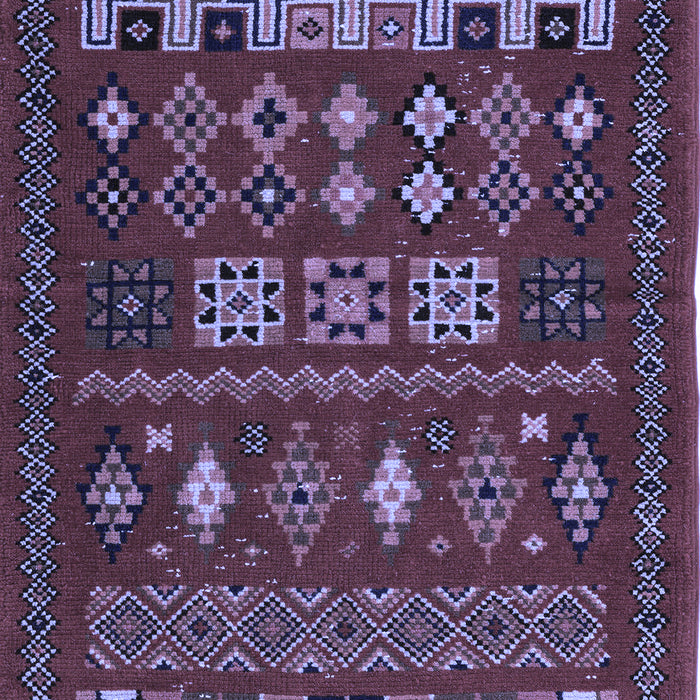 Southwestern Blue Country Rug, abs5275blu