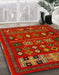 Machine Washable Abstract Light Brown Rug in a Family Room, wshabs5275