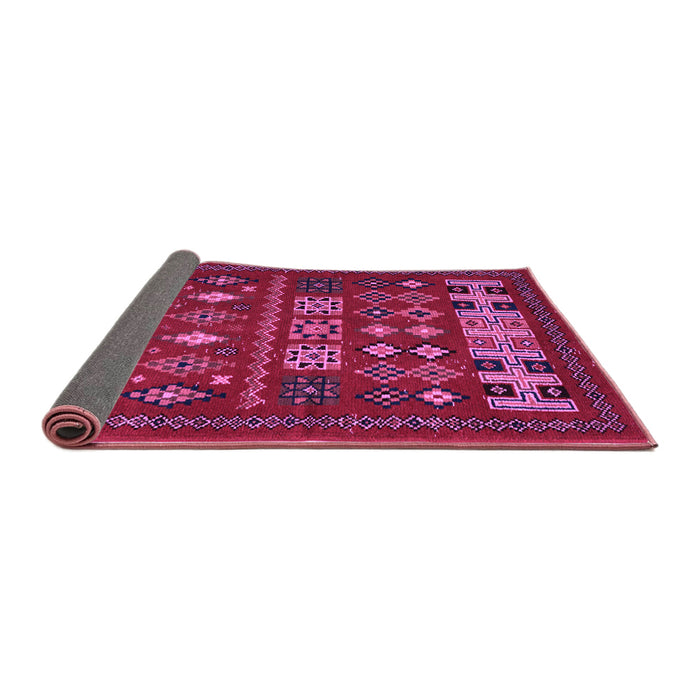 Sideview of Southwestern Purple Country Rug, abs5275pur
