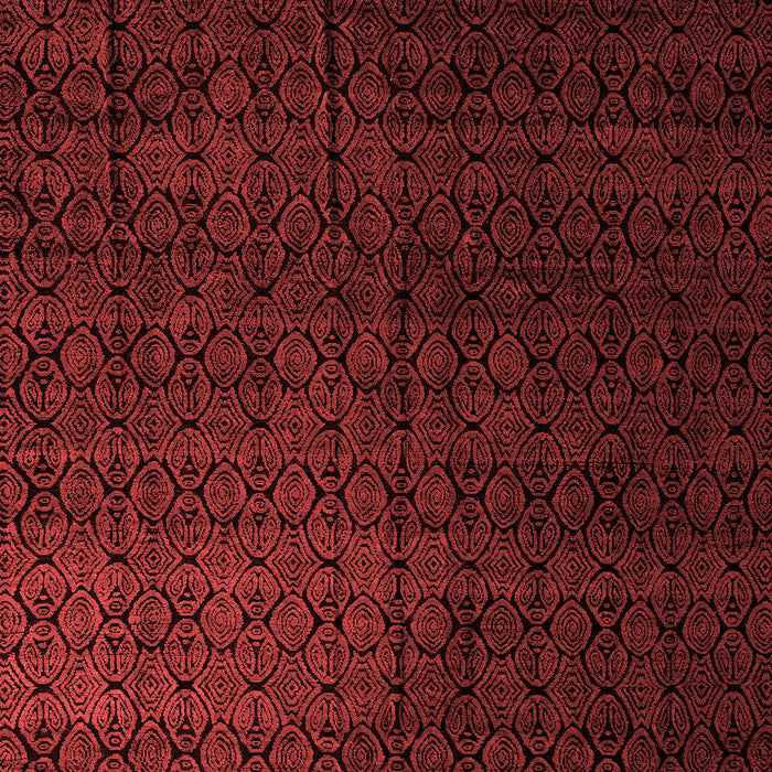 Abstract Red Modern Area Rugs
