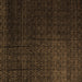 Square Abstract Brown Modern Rug, abs5276brn