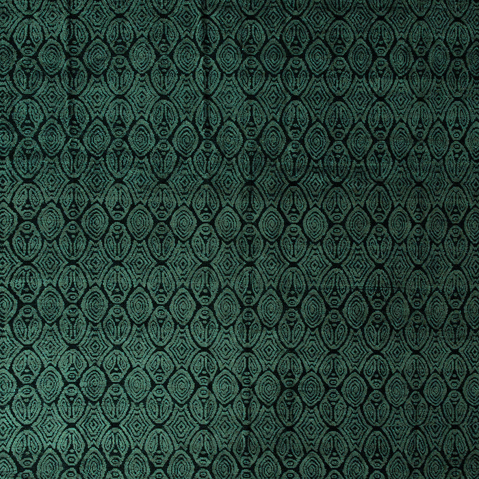 Abstract Turquoise Modern Rug, abs5276turq