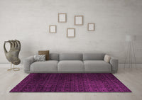 Machine Washable Abstract Pink Modern Rug, wshabs5276pnk