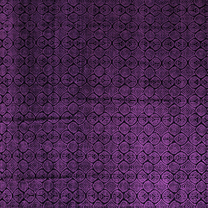 Square Abstract Purple Modern Rug, abs5276pur