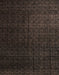 Abstract Coffee Brown Modern Rug, abs5276