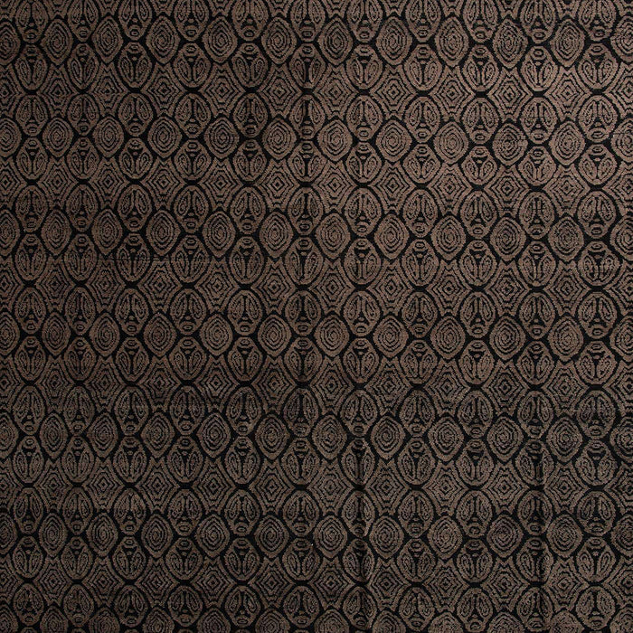 Abstract Coffee Brown Modern Rug, abs5276