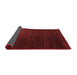 Abstract Red Modern Area Rugs