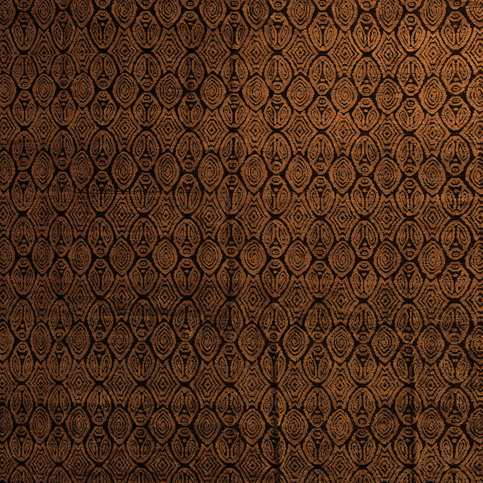 Machine Washable Abstract Orange Modern Area Rugs, wshabs5276org