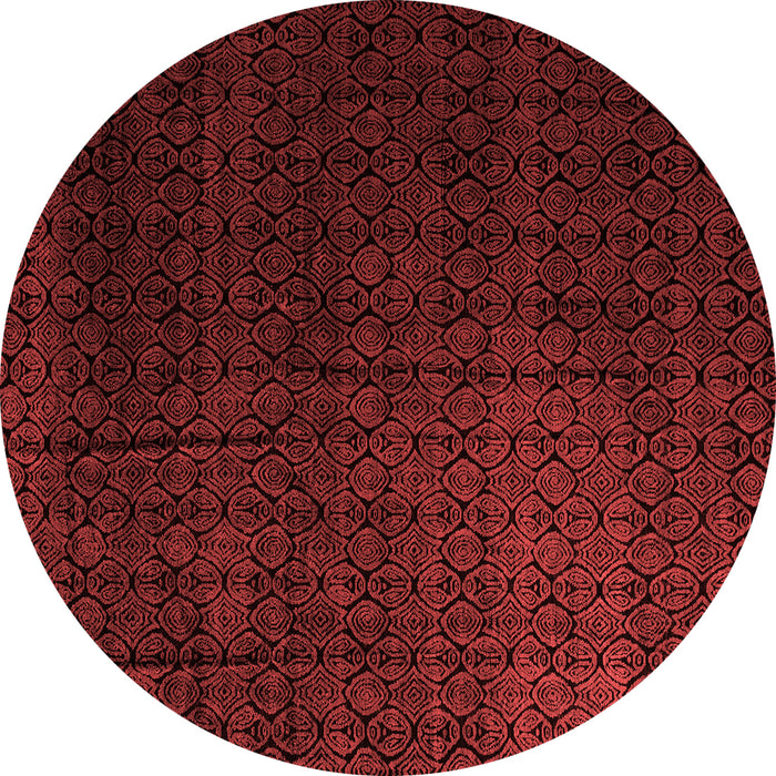 Machine Washable Abstract Red Modern Rug, wshabs5276red