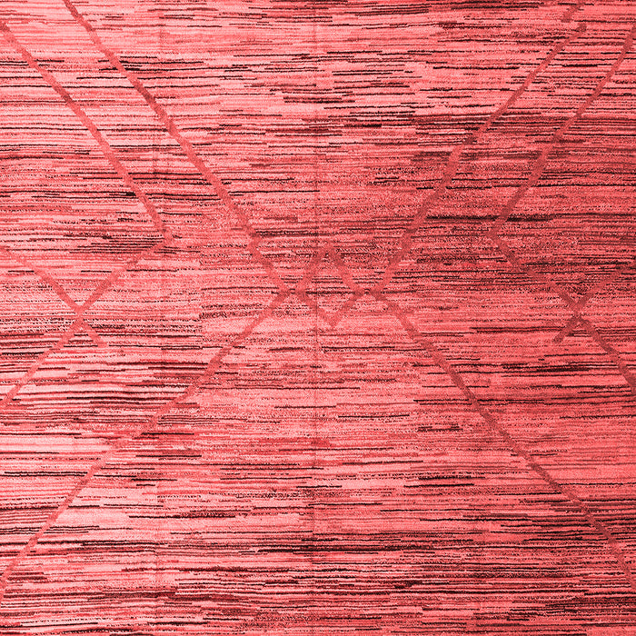 Abstract Red Modern Area Rugs